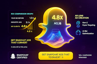 create, optimize high converting snapchat ads campaign