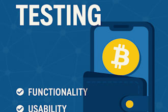 test blockchain crypto wallet