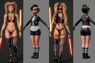 3d character modeling for 3d animation 3d game character 3d printing 3d rigging
