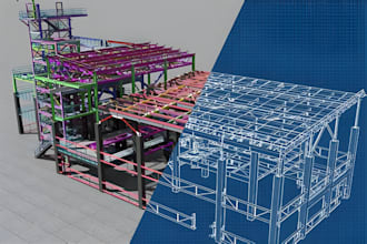 convert point cloud to or from revit bim and 3d cad drawing, 3d bim model