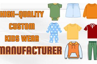 manufacture trendy kids knitwear and apparel clothing for custom branding
