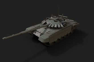 create 3d hard surface for tanks, spaceships, and war vehicles for 3d printing