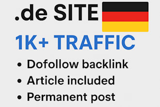 provide german guest post service with dofollow backlink