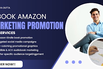 do ebook marketing amazon kindle book promotion audible acx promotion