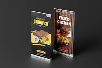 design professional roll up banner