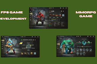 do fps game online multiplayer game mmorpg game rts cod clone game development