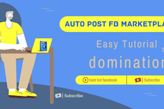develop craigslist bot, facebook marketplace bot, auto listing