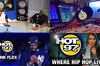 play and promote your song organically on hot 97 fm