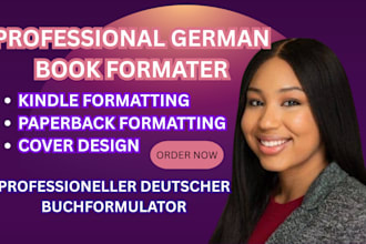 format your german book, german book formatting for kindle kdp paperback