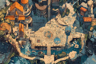 draw maps and fantasy concept art