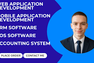 be full stack desktop app, pos software developer saas crm, erp system, mlm PHP