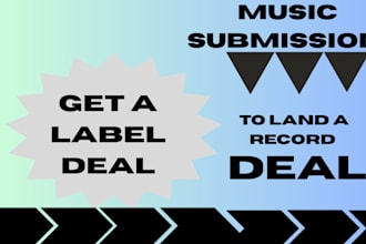 submit your music to record labels to help you get signed