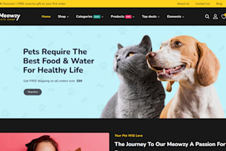 design pet care website pet sitting website pet grooming website dog website