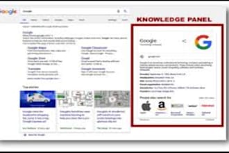 create a google knowledge panel for you or for comping