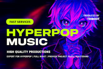 produce mix master high quality edm or hiphop music for you