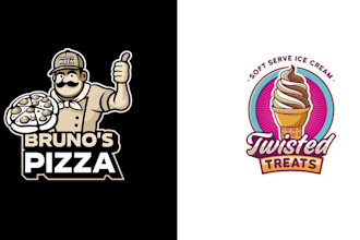 design food restaurant cafe bakery ice cream logo