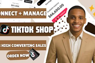integrate and manage your tiktok shop for high converting product sales