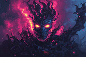 make fantasy horror and any fantasy horror character