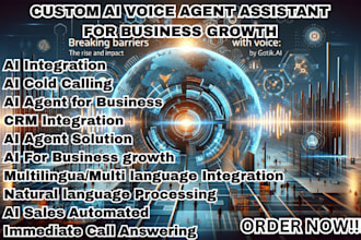 build a powerful ai voice agent ai chatbot  for your business automation