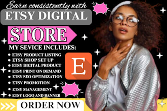 setup etsy digital product,etsy shop set up,etsy product listing