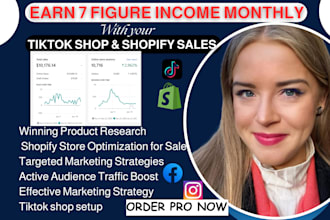 setup 30k passive income tik tok shop shopify marketing to boost ecommerce sales