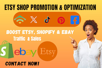 boost etsy, shopify, and ebay sales with ecommerce marketing and ads