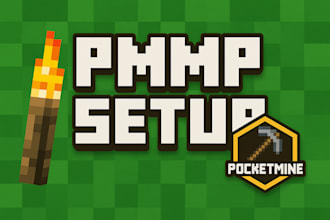 setup your pocketmine minecraft bedrock server