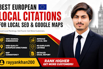 do best european local citations for local SEO and google maps