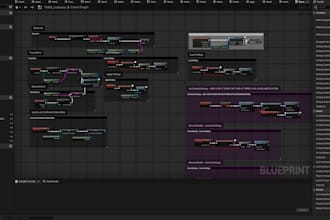 create or fix unreal engine 5 blueprint game systems