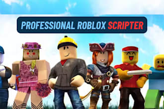 do professional roblox scripting for you as a roblox scripter