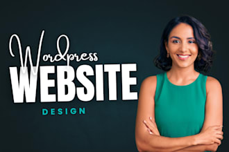 design a wordpress website using elementor