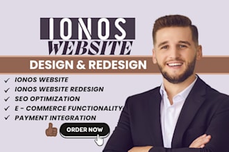 do ionos website design, ionos website redesign, ionos ecommerce website, seo