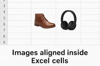 insert images into excel cells