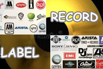 professionally submit music to top record labels and managers to get signed