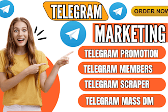 promote your telegram with real and active crypto subscriber, telegram marketing