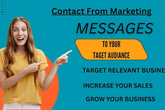 do 500 manual contact form submission and b2b lead generation