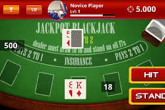build blackjack crash game slot card game board game bet app gamble site poker