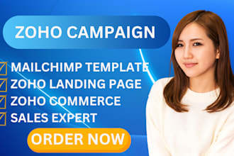 design high converting mailchimp templates zoho landing pages and zoho
