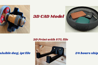 modello cad stampa 3d con file stl