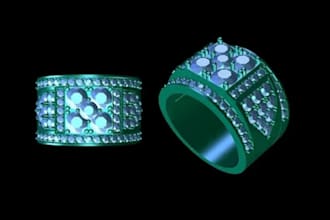 create desirable 3d bass relief 3d jewelry design coin design 3d printing