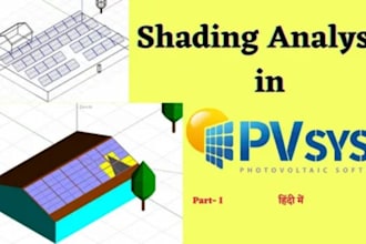 be your solar pv consultant with 3d design permit pvsyst reports