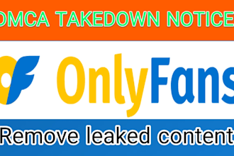 takedown to remove onlyfans leaked and copyright content under dmca