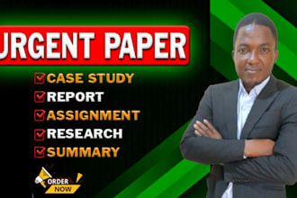 do case study analysis, apa paper, assignment, research and summary