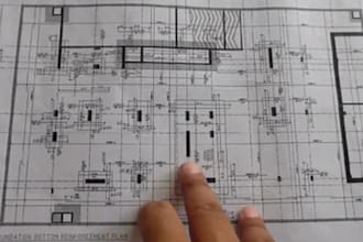 draw city permit blueprint, framing plan, foundation plan and structural drawing