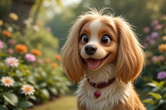 design your cute pet portrait
