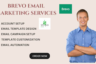create, design and do stripo, brevo email template