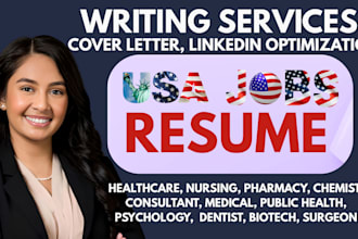 write healthcare, pharmaceutical, medical, biotech, nurse, resume writing, cv