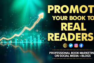 promote market your book with social media and blog exposure