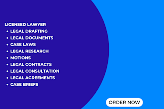 prepare legal document, lawsuits complaint,motions
