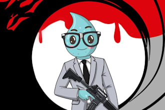 draw a meme coin art, crypto meme video, solana meme video, crypto website